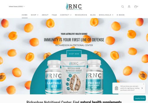 Richardson Nutritional Center (RNC Store)